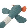 Pet Toys Biting-Resistant Sound Toy with Extended Neck Design Anxiety Relief Teeth Grinding Toy for Small Dogs Puppies