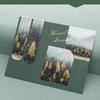 Forest Landscape Themed Magnetic Bookmark Magnet Page Marker Magnetic Page Clip For Students Teachers Book Marks Reading Tools