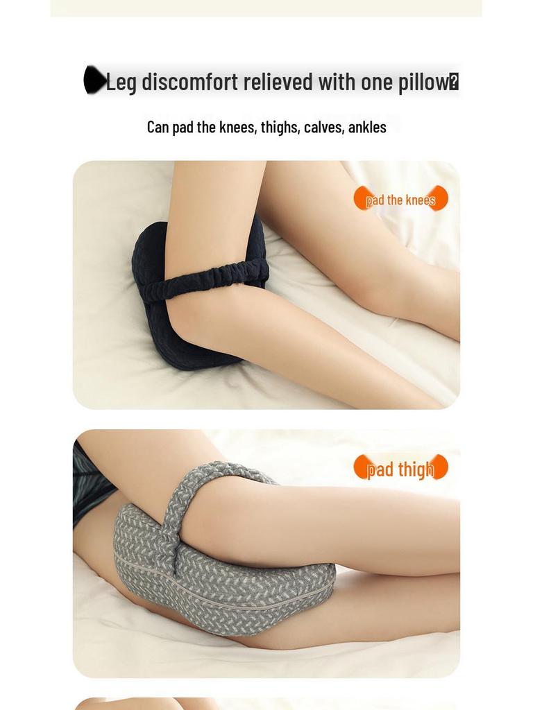 Almofada Lateral Removível e Lavável para Pernas para Idosos e Mulheres Grávidas