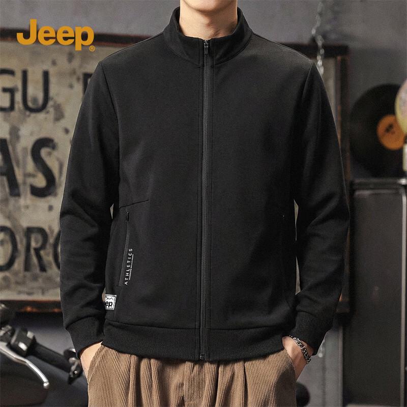 JEEP Men s Air-Layer Stand Collar Zip Jacket XL