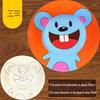 Kindergarten Straw Hat DIY Wall Art Kit: Creative Painting & Graffiti Supplies