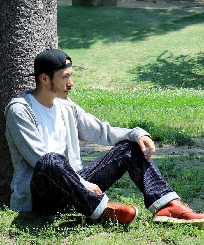 Kojima Jeans Cord Denim Painter Size 34 Men's Pants, Indigo,