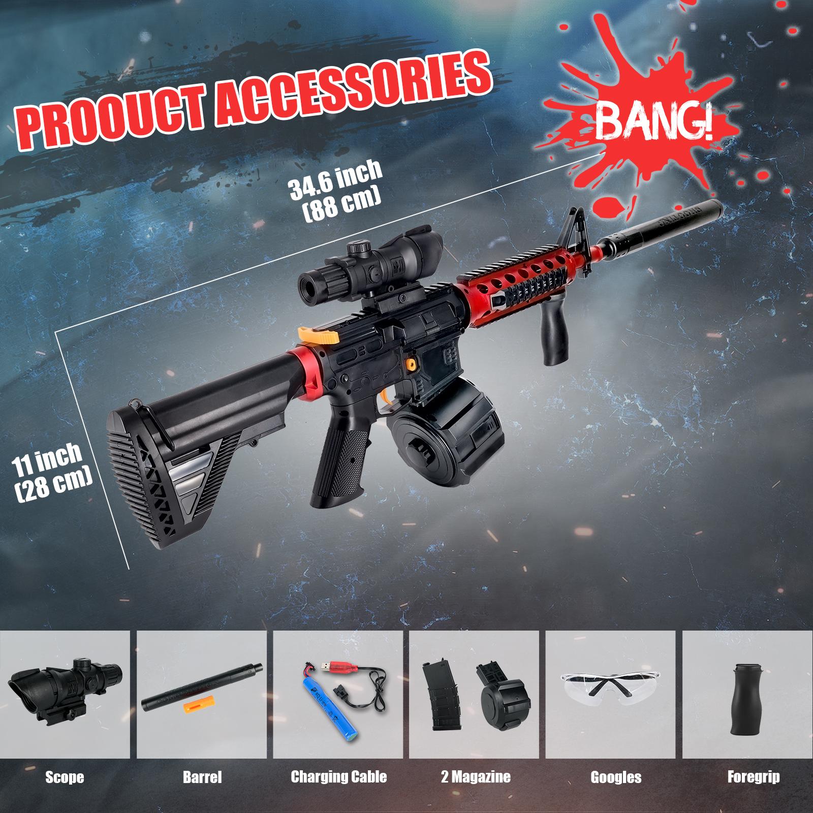 

M416 игрушечный пистолет электрический гелевый шарик бластер игры на открытом воздухе стрелялки высокоскоростной разрывной пулевой пистолет игрушки интерактивная игрушка для взрослых детей