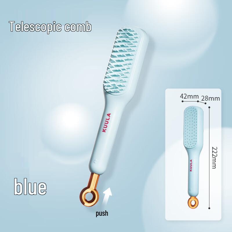 Sinle Retractable Magic Scalp Massage Hair Brush