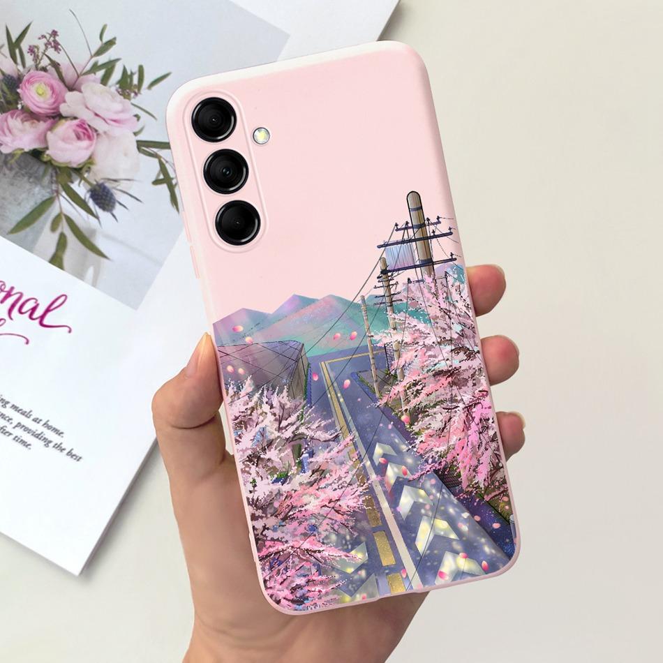 For Samsung Galaxy A25 5G Phone Case Samsung A25 2023 SM-A25B Fashion Moon Design Soft Silicon Back Cover