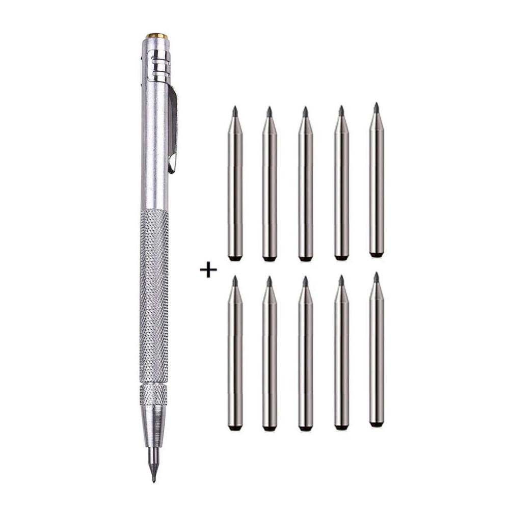 Industrial DIY Diamond Scribing Pen Steel Tip Engraving Nib for Pen for Glass Ceramic Metal ODM Customizable Marking серебряный