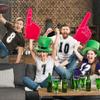 Gladiators Foam Finger giant foam finger inspired sports games by sports fans' fingers Cheerleading Props for Sports Events