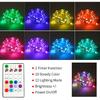Fairy Lights Battery Operated Color Changing String Light with Remote, 16.4FT 1-Pack Twinkle LED Lights USB Plug or Battery Powered, Outdoor