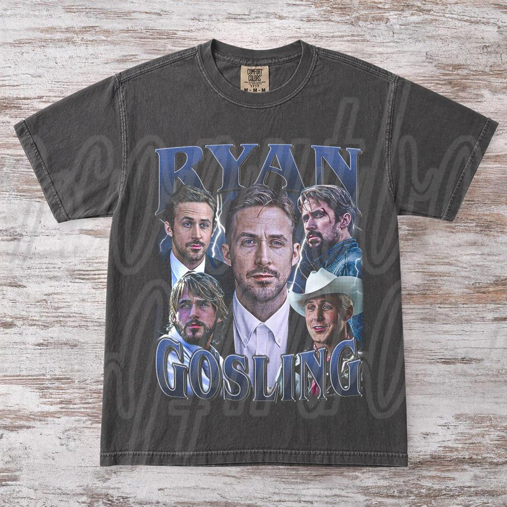 Ryan Gosling Canadian Actor Unisex T-Shirt, Graphic Tee, Movie Star Lover Gift, Pop Culture Shirt, Celebrity Fan Apparel FD