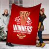 1pc Football Team (41) Theme Blanket - Digital Print, Polyester, Cozy for All Seasons, Perfect for Outdoor, Camping, and Travel