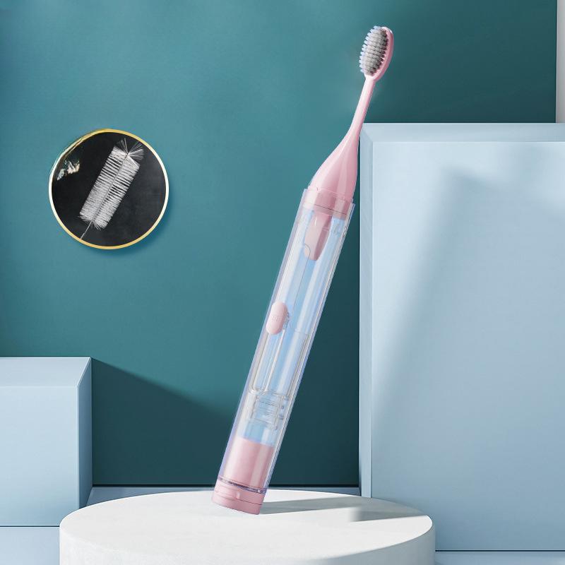 Travel Toothbrushes and Toothpastes All In One Carry Dental Kit Mini Compact Portable Office Foldable Toothbrush Set