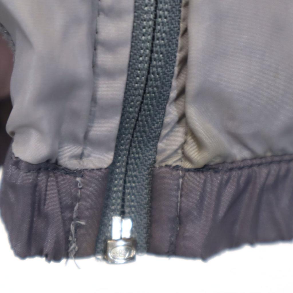 Nike 80s Navy Blue Tag Vintage Track Jacket M Gray Windbreaker Men's Used