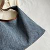 Denim Hobo Bag Large Capacity Shoulder Bag Women's Casual Handbag Everyday Style