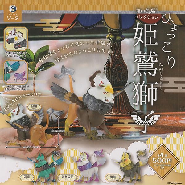 

Daikyoya Collection Hyokkori Hime Washishi Set of 4