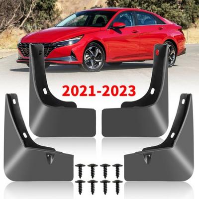 4 Stück Für Hyundai Elantra Spritzschutz Kotflügel Schmutzfänger Schmutzschutz ~