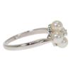 MIKIMOTO  #9(JP Size) ring K18 white gold/Akoya Pearl Women