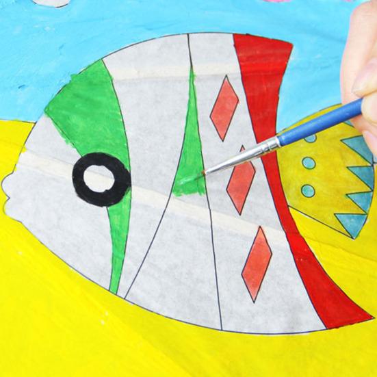 40/60CM DIY Hand-Painting Paper Umbrella Chinese Style Decorative White Oil-paper Umbrella with Wooden Handle Kids Coloring Oriental Umbrella Crafts