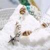 Modyle Vintage Silberfarbene Perlen Seestern Fußkettchen Für Damen Handgefertigt Perlen Fußkettchen Sommer Strand Fußschmuck