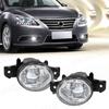 2 Stücke Auto Nebelscheinwerfer Frontstoßstange Tagfahrlicht DRL Für Nissan X-Trail Altima Sylphy Almera QASHQAI März Pathfinder 12 V