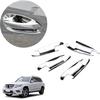 Chrome Door Handle Inserts Cup trim Fit For Mercedes-Benz C W204 GLK X204 ML GL GLS GLE Class W166 X166 2013 2014 2015 2016 2017 2018