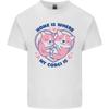 Home Is Where My Corgi Is Funny Dog Mens Light Cotton T-Shirt