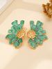 E-Commerce Alloy Enamel Earrings Fashion Trend Flower Earrings Simple And Fresh Flower Stud Earrings Jewelry