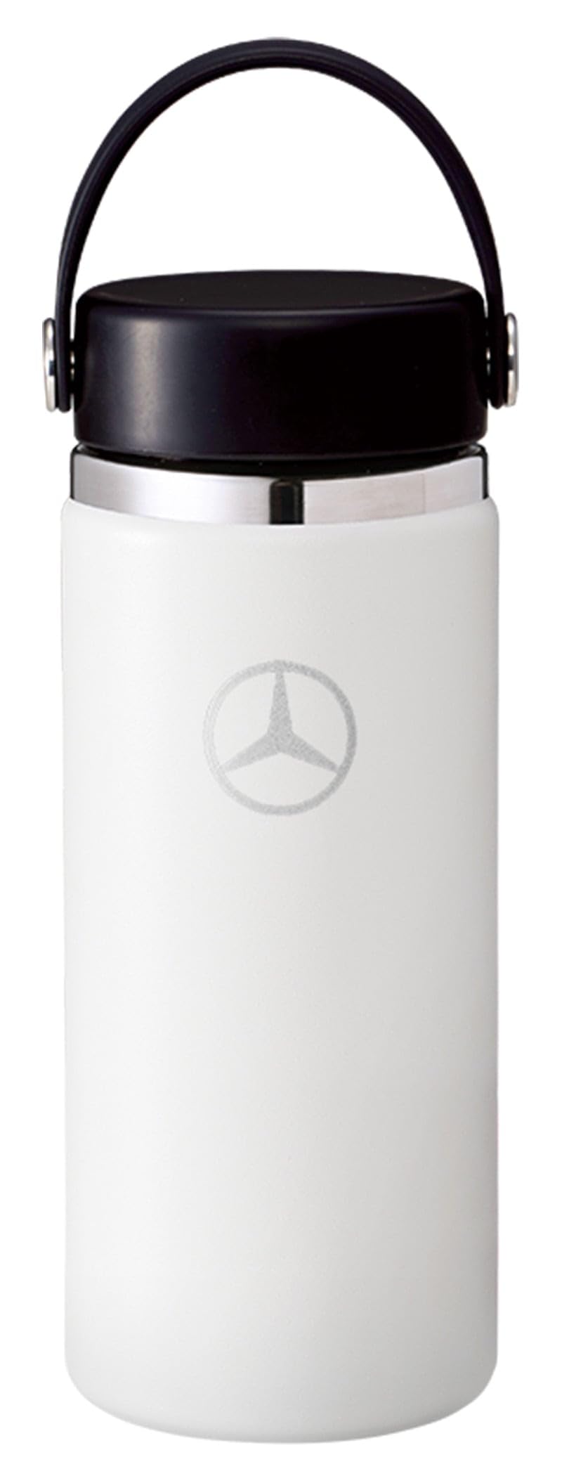 

Оригинальная бутылка Hydro Flask из нержавеющей стали 16 унций с широким горлом белого цвета [коллекция Mercedes-Benz] Mercedes-Benz × белый