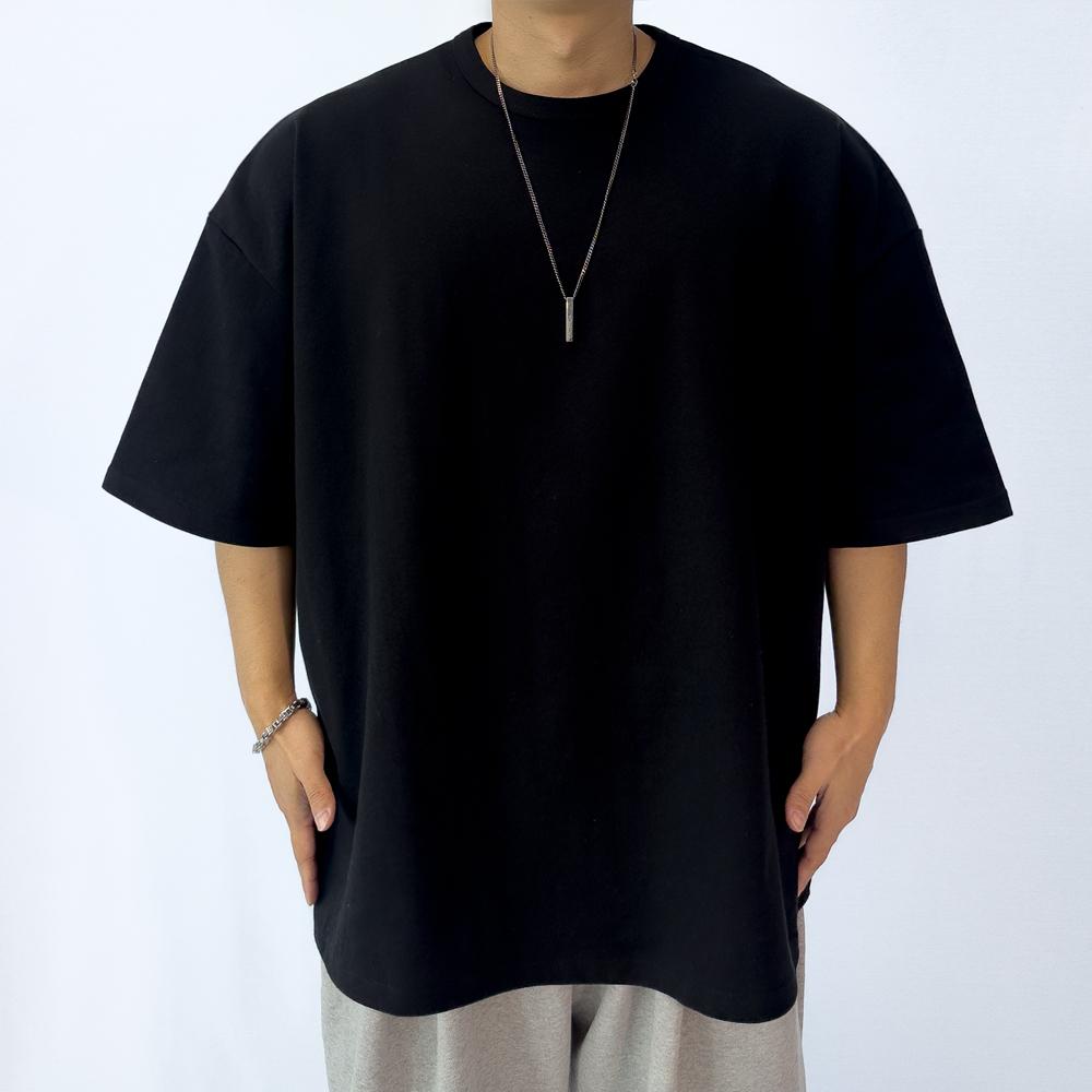 Pasiensia Plain Big Size Boxy Fit Short Sleeve