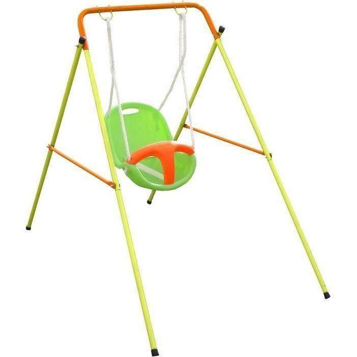 Metal Swing - for Baby - with Shell Seat - BABY'K EMMA TRIGANO