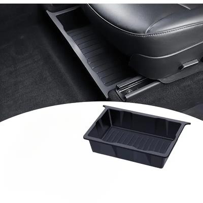 Vehicle Underseat Drawer HolderCar Storage Box Case Under Seat Storage Box Case Car Seat Organizer