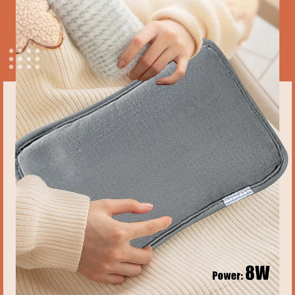 USB Charging Hand Warmer 3 Heat Levels Heat Explosion-Proof Warm Bag Electric Heated Hand Warmer Pouch for Winter Activities