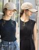 Large Size Deep Cap for Cool To the UV Adjustable All CAP [Loo&c] Hat, Women, Touch, Protection, 100% Cotton, Size, Seasons, [L (60-63cm) - Beige]