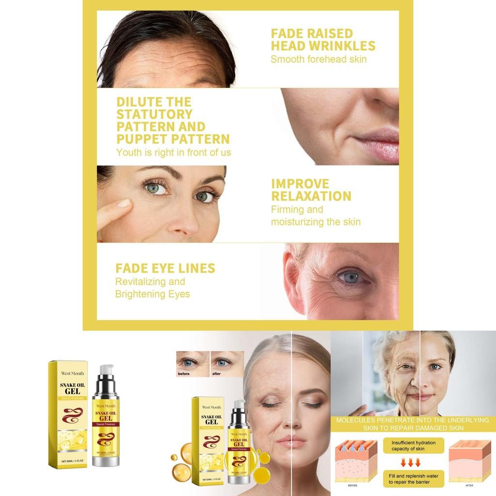 West Month Snake Oil Essence Hydrating Brightening Anti-aging Serum For Skin Radiance