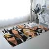 Anime T-Tokyo Revengers Floor Mat Bathroom Absorbent Mat Simple Door Dirt-resistant Mat Home Kitchen Mat Foot Mat Entry Mat