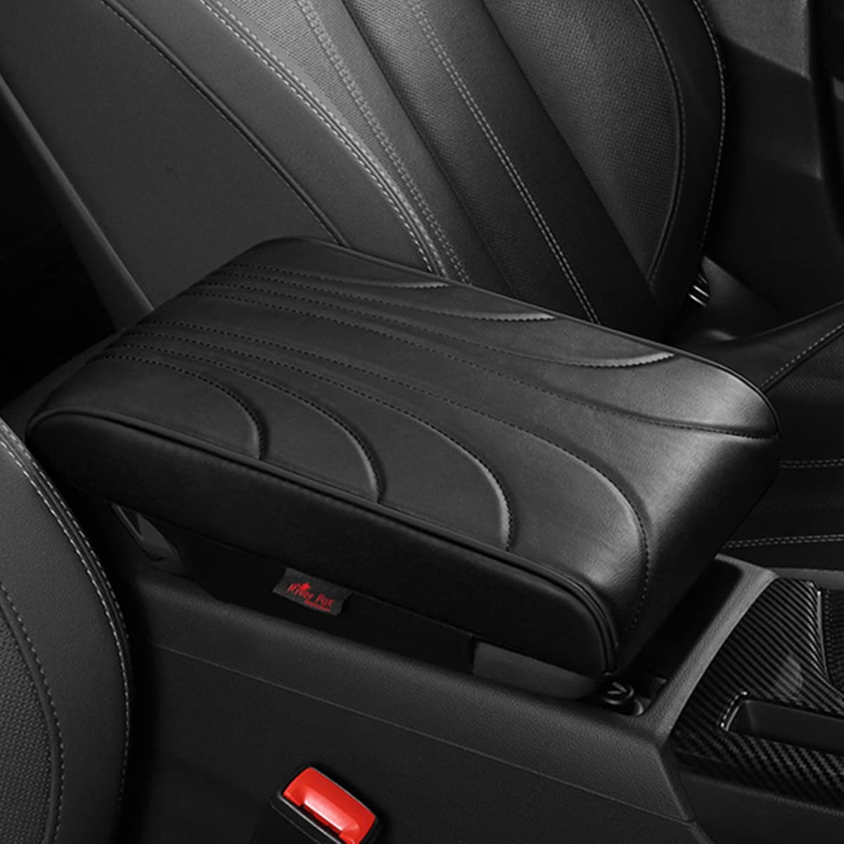 

UNIQOCK Автомобильный подлокотник Базовый Автомобиль Автомобильная Декорация Снимает Напряжение с Руки Подлокотник Консольный Бокс Подлокотник Мягкая Обложка Подлокотник Легкая Универсальная Подушка, Подлокотник, чёрный