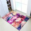 Anime O-Oshi No Ko Carpet Bathroom Anti-slip Mat Door Mat Home Decoration Mat Entrance Door Mat Scratch-resistant Door Mat
