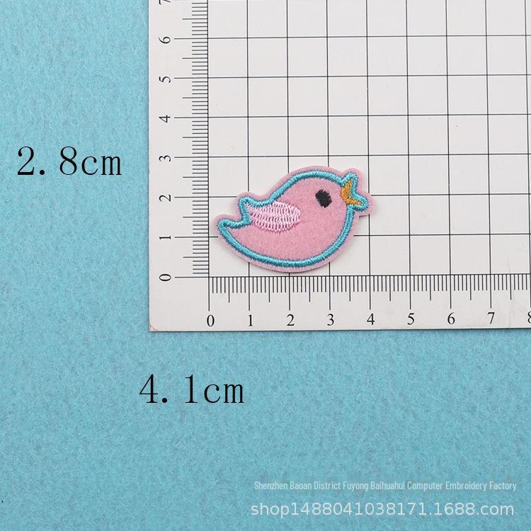 Adorable Mini Fruit & Veggie Embroidery Patch Stickers - Small Cartoon Sunflower Design for DIY Clothing