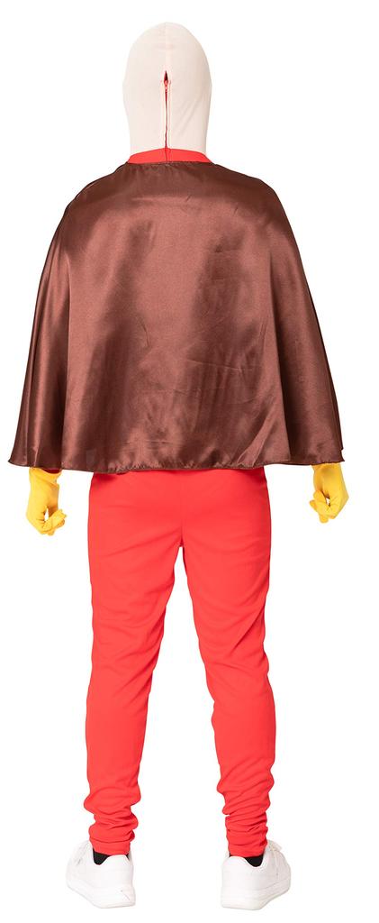Clearstone Nari Character Research Club Cosplay Halloween Cloak Man Unisex Red Everyone's
