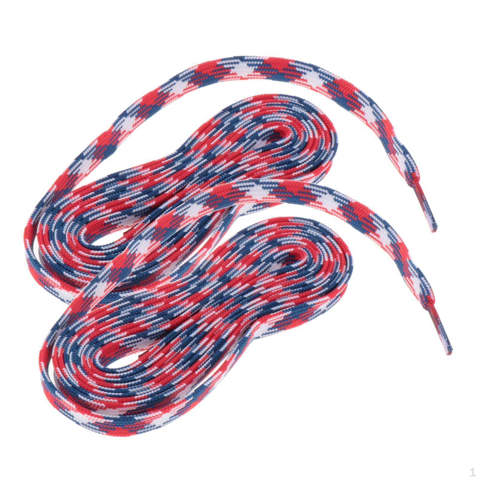 

Abrasion-resistant Waxed Laces for Ice Hockey And Figure Skates Children, Youth, Adults. 84 inch