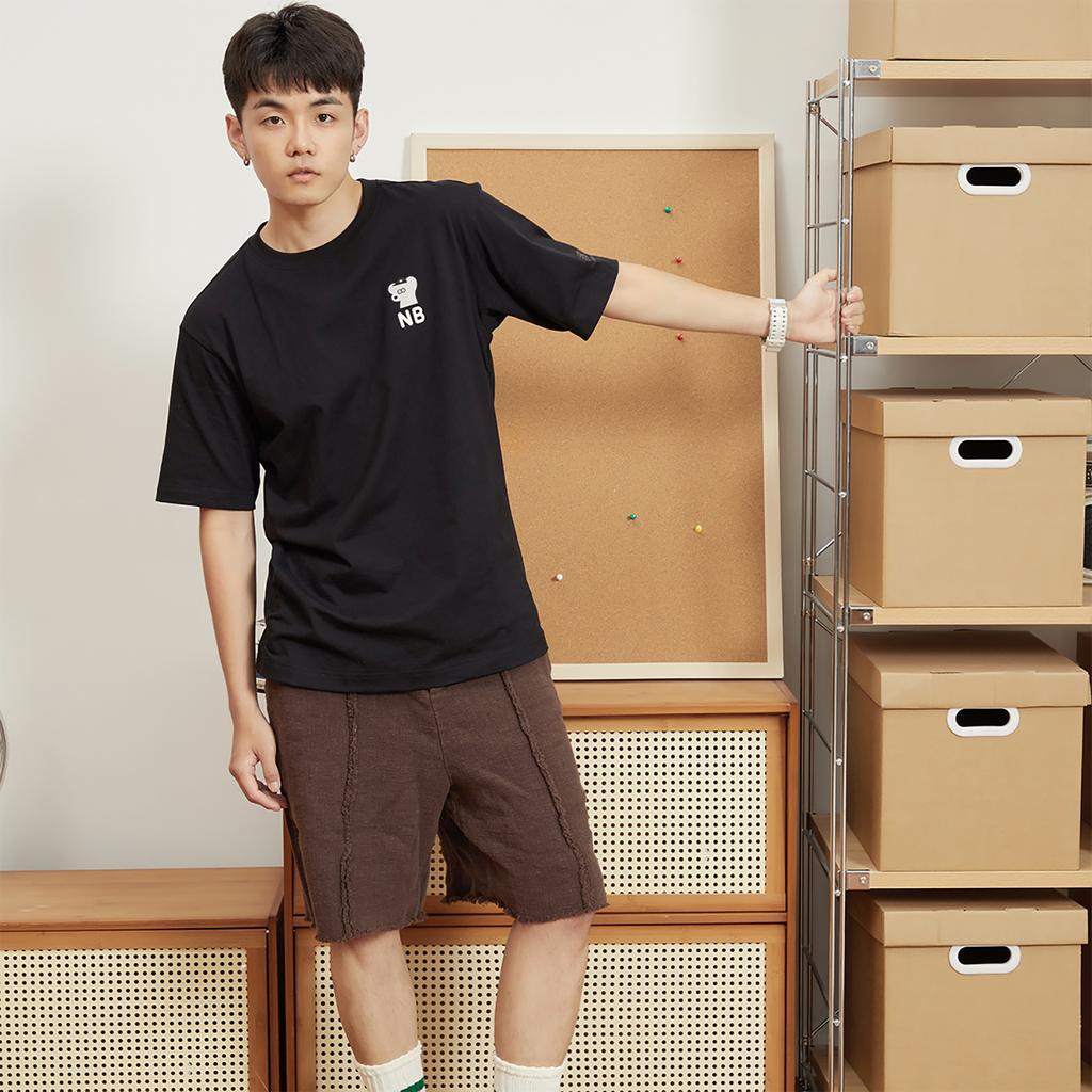 New Balance X & SEIJI T Shirt Unisex Black 5ED26191-BK