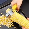 Corn Cob Stripper Manual Corn Peeler Thresher Quick Corn Kernel Cutter Tool with Safety Handle