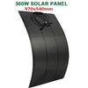 300W 600W Solar Panel Kit 18V Flexible Monocrystalline Solar Cell Power Charger for Outdoor Camping Yacht Motorhome Car RV Boat