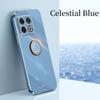 Luxury Plating Ring Holder Soft Silicone Case For OnePlus 10 9 Pro 9R 9RT 8T Shockproof Bumper Lens Protection Stand TPU Back Cover Shell