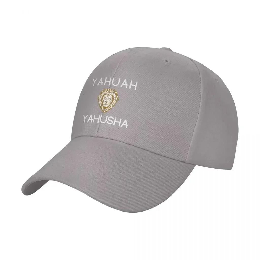 Yahuah Yahusha with Lion Baseball Cap Streetwear Derby Hat Visor Mens Hats Womens