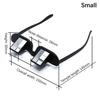 Seated View Lie Down Glasses TV Watching Prismatic Glasses NEW Sit View Prism  Reading