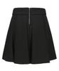 I Parka Black Spiral Pleated Skirt