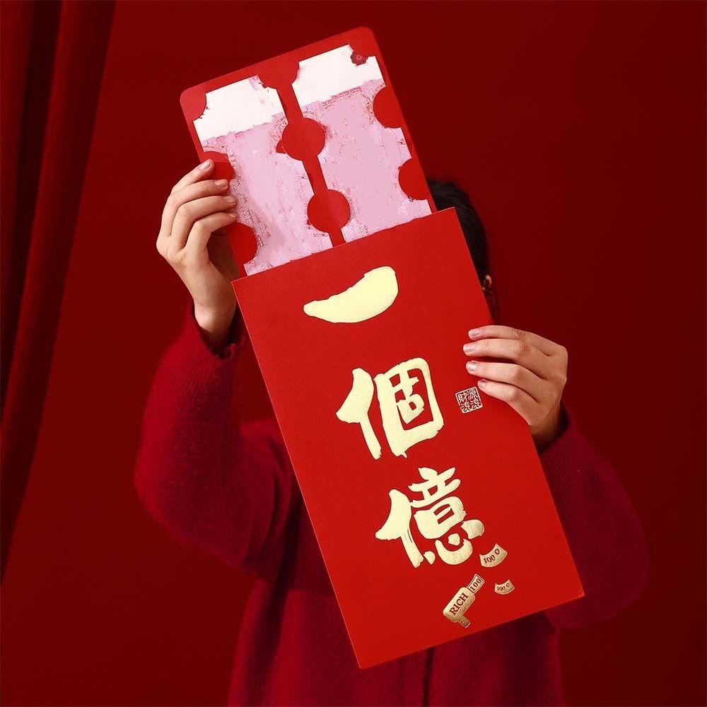 Traditional Bronzing Year of Horse Red Envelopes Horse Theme Money Envelope Festival Gifting