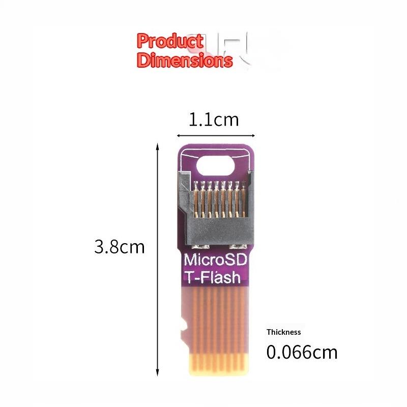 TF Card Male to Female Extension Adapter 1PC Premium PCBA Test Tool for Embedded Device Debugging