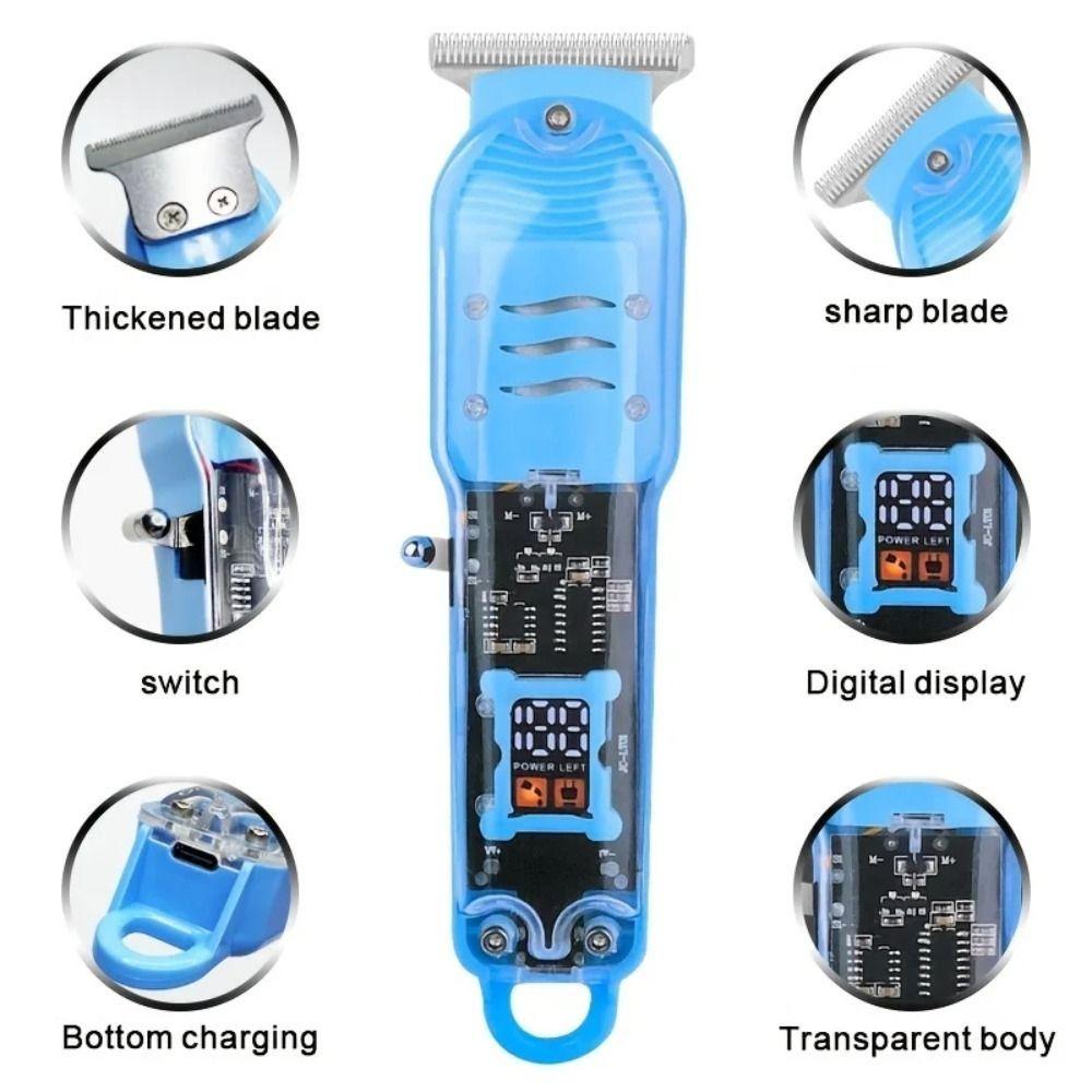 Professional Hair Clipper Stainless Steel Electric Shaver Gifts Haircut  Machine  Barber Shop