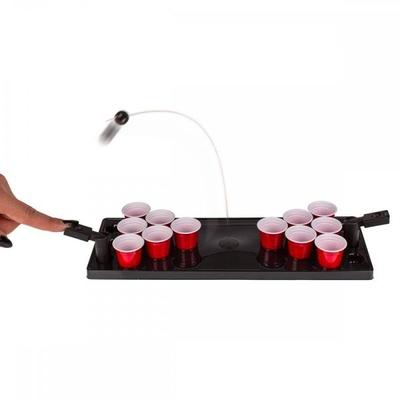 Mini Beer Pong Drinking Game with 2 Catapults
